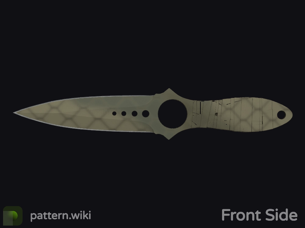 Skeleton Knife Safari Mesh seed 909