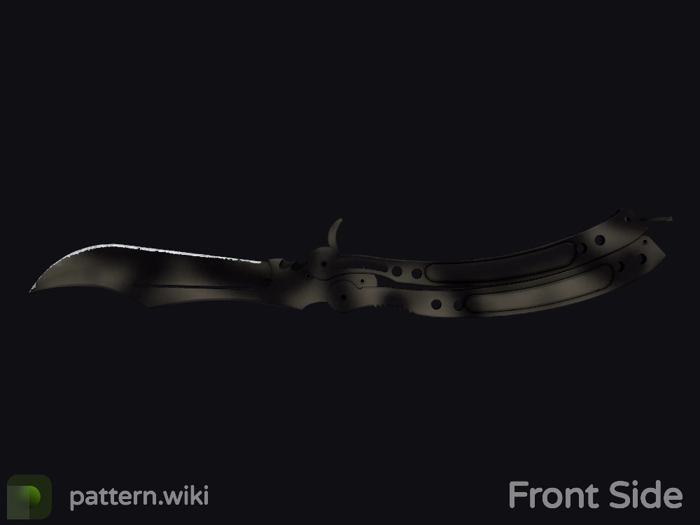 Butterfly Knife Scorched seed 577