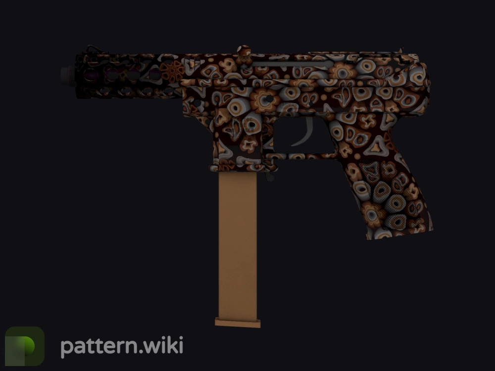 Tec-9 Orange Murano seed 556