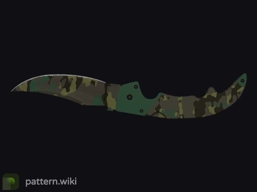 Falchion Knife Boreal Forest seed 347