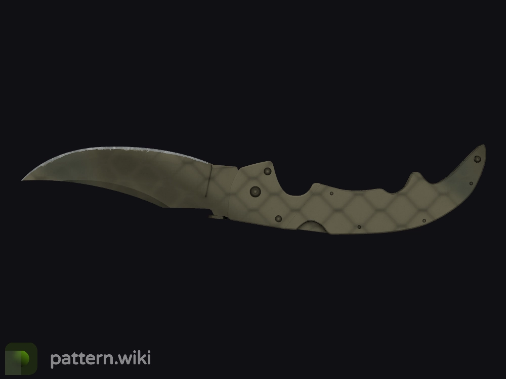 Falchion Knife Safari Mesh seed 10