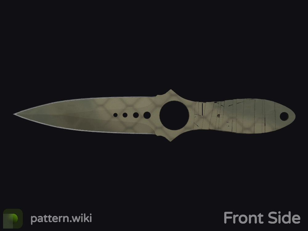 Skeleton Knife Safari Mesh seed 414