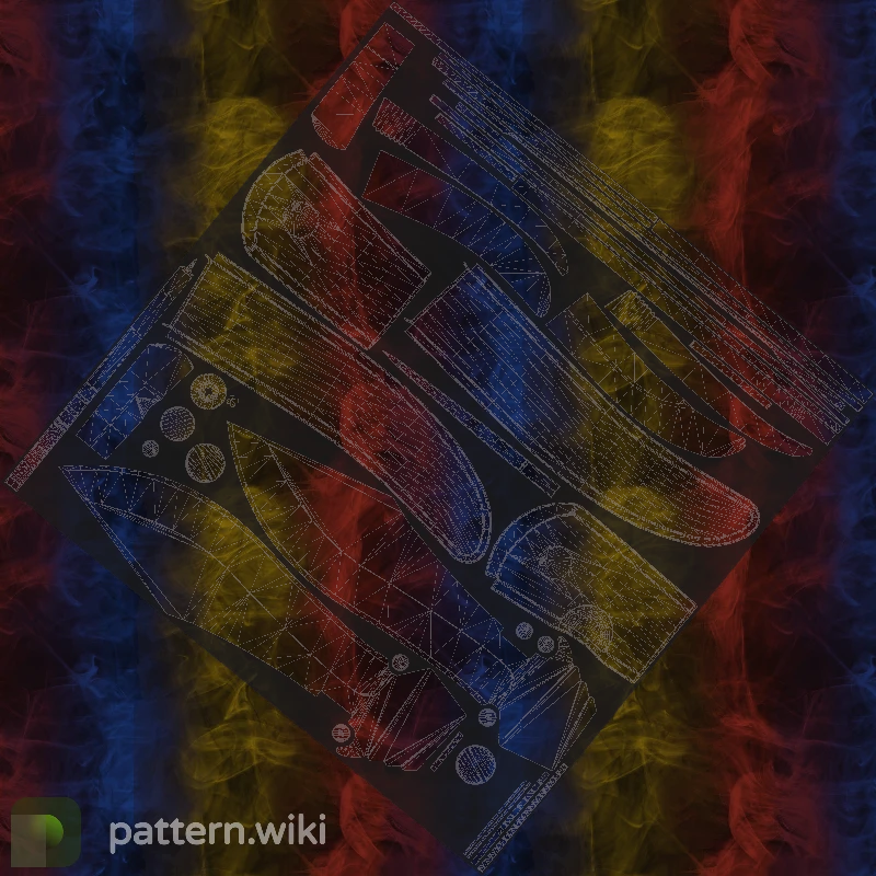 Navaja Knife Marble Fade seed 201 pattern template