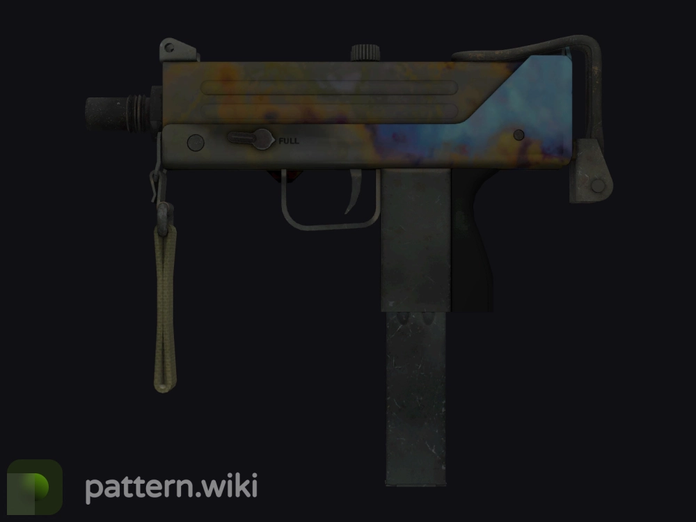 MAC-10 Case Hardened seed 618