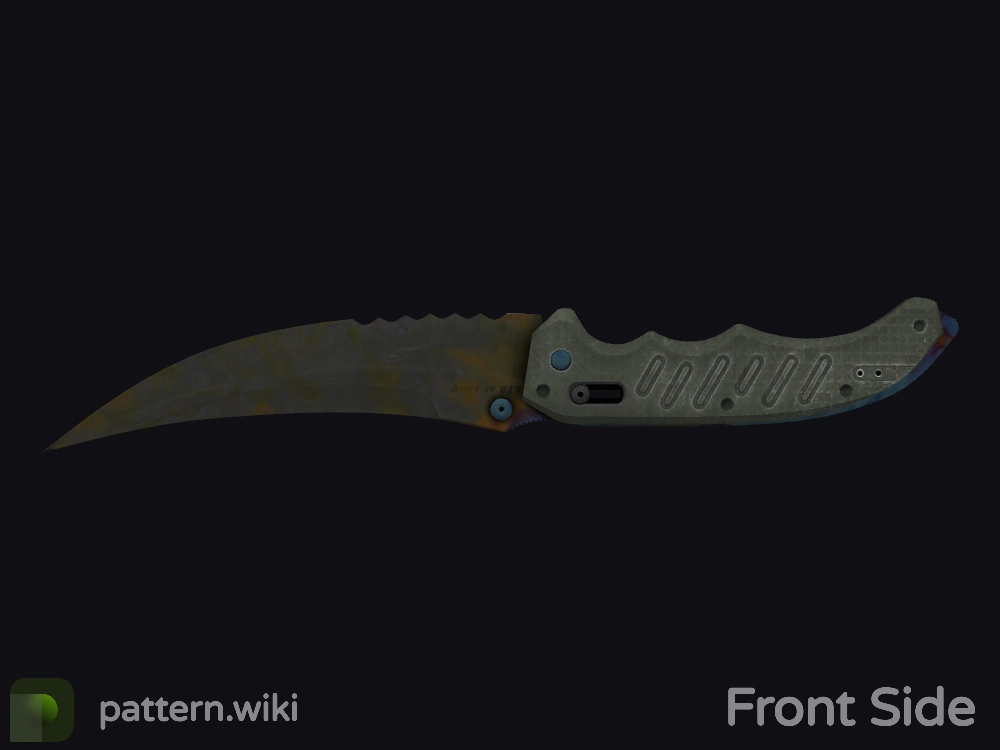 Flip Knife Case Hardened seed 372