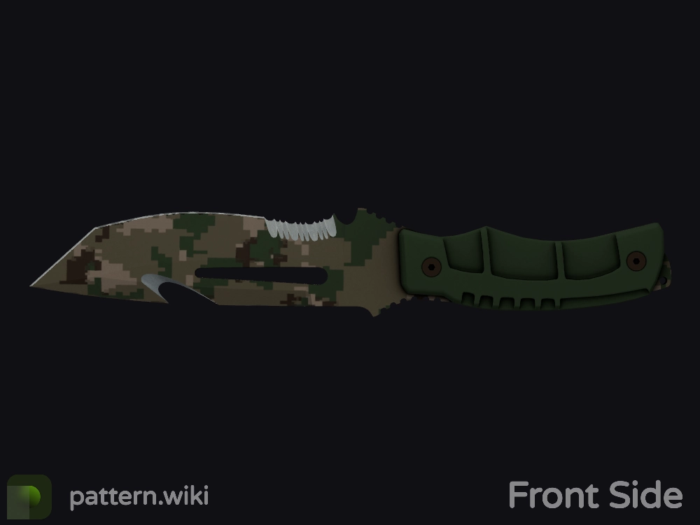 Survival Knife Forest DDPAT seed 512