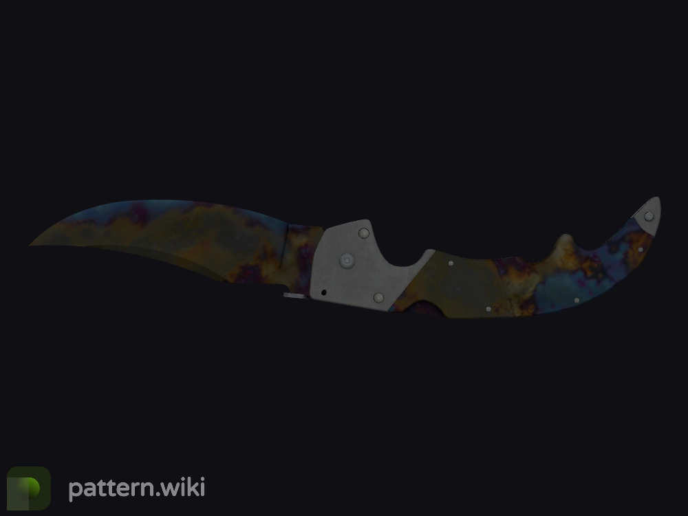 Falchion Knife Case Hardened seed 773