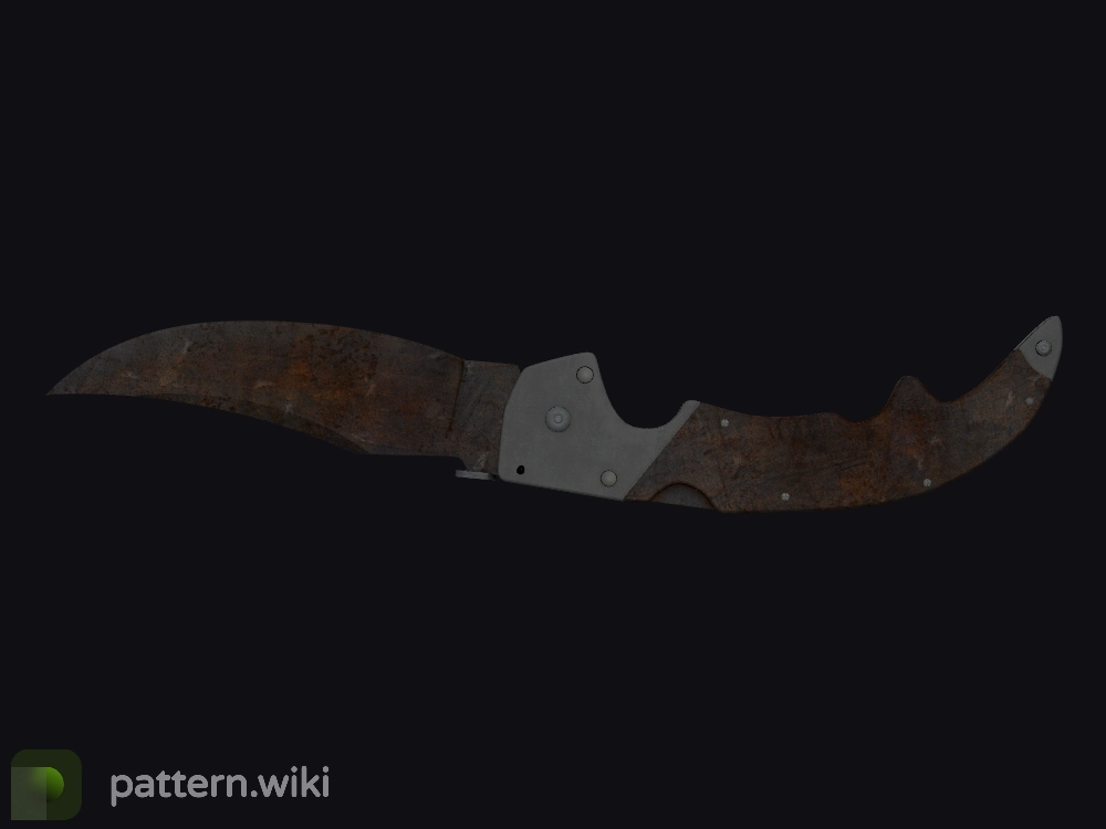 Falchion Knife Rust Coat seed 216