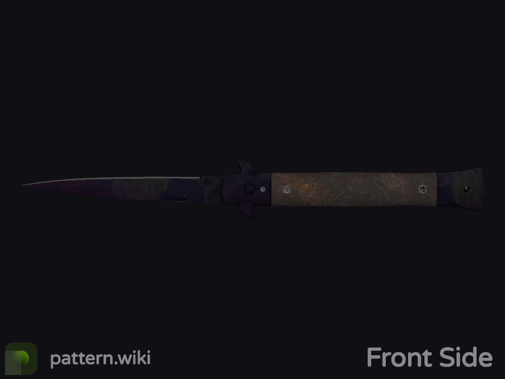 Stiletto Knife Doppler seed 14