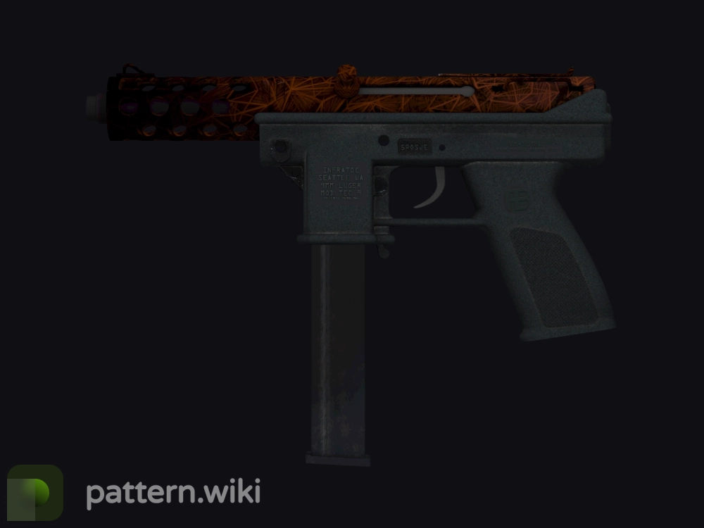 Tec-9 Red Quartz seed 963