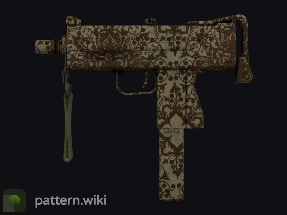 MAC-10 Sienna Damask seed 611