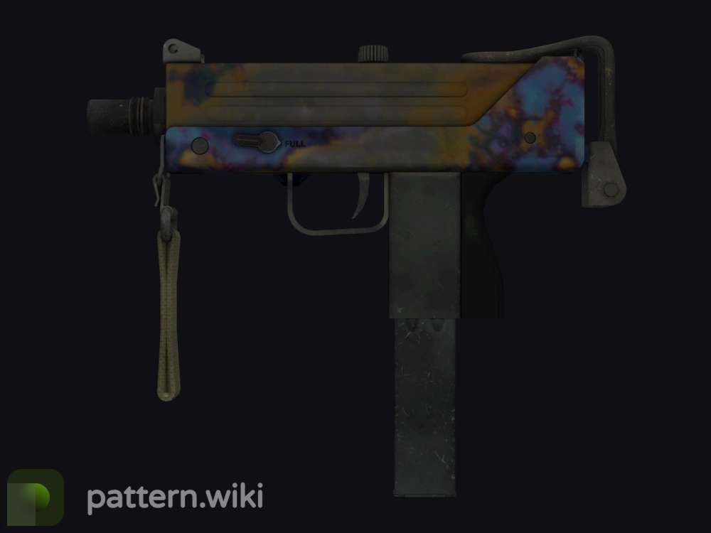 MAC-10 Case Hardened seed 893