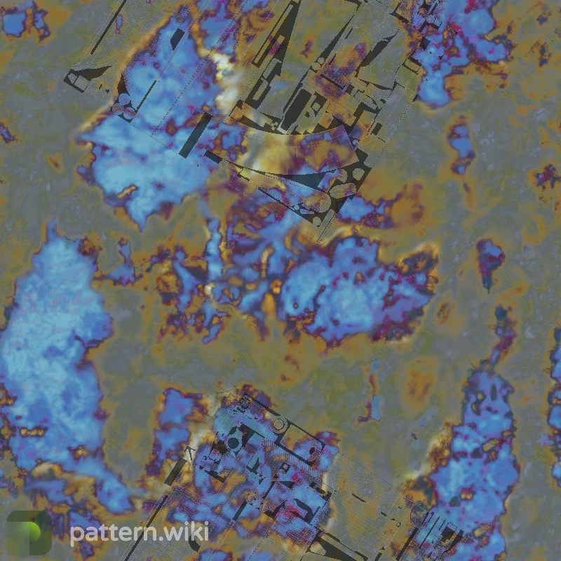 AK-47 Case Hardened seed 254 pattern template