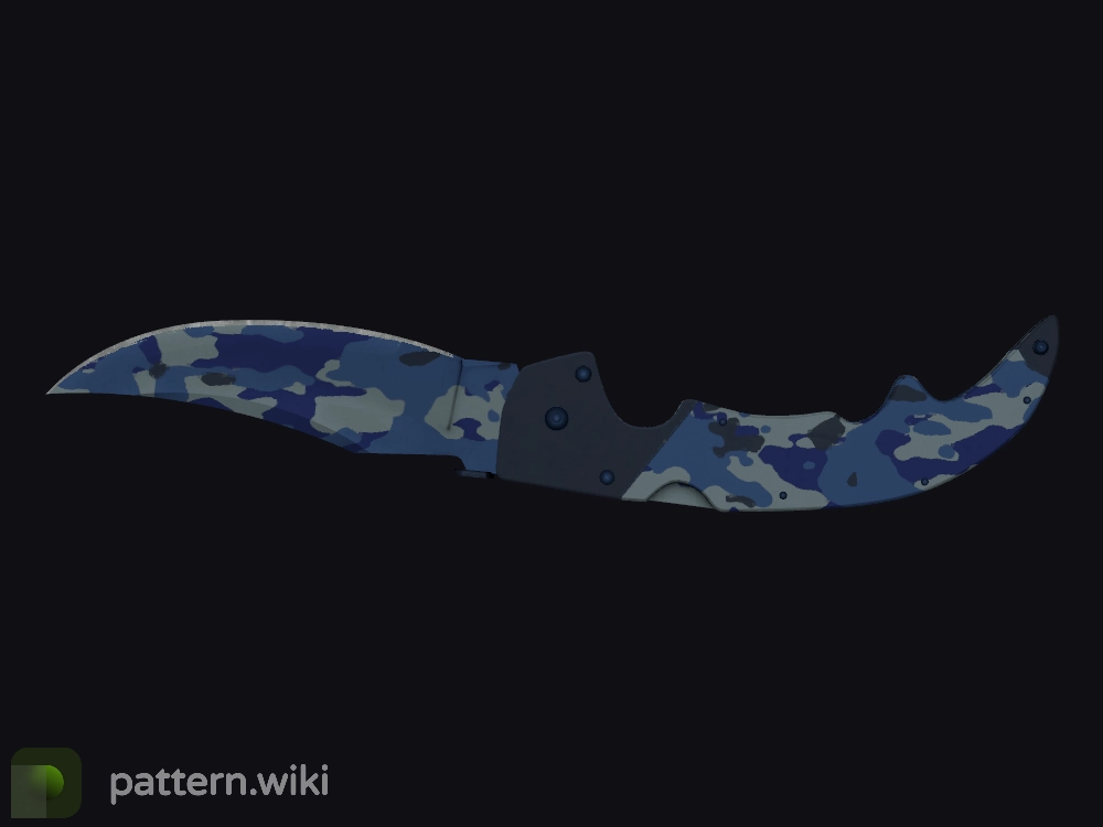 Falchion Knife Bright Water seed 13