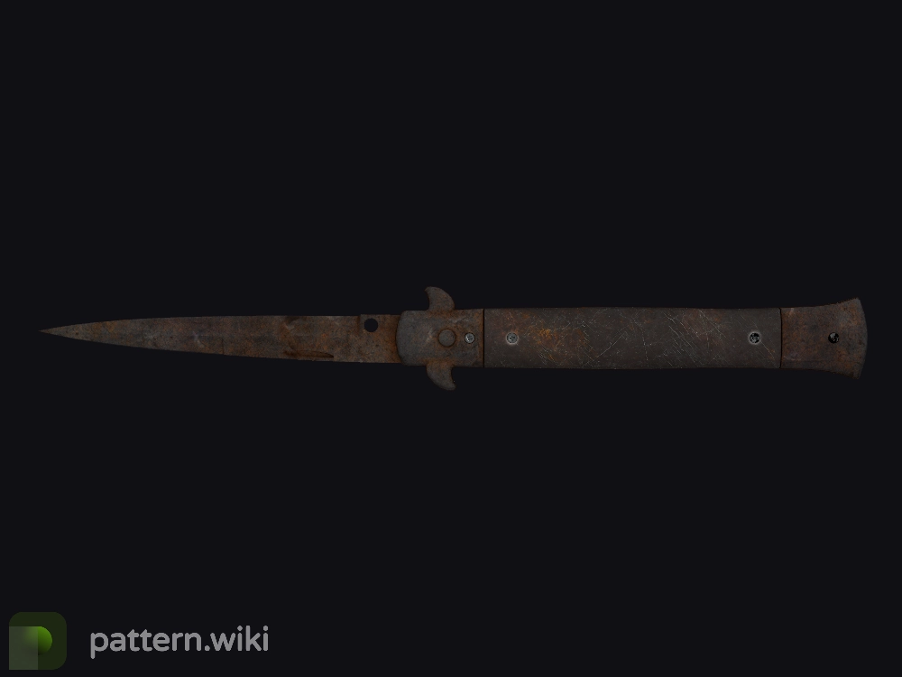 Stiletto Knife Rust Coat seed 902