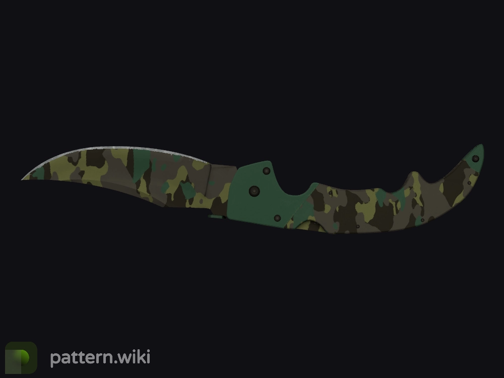 Falchion Knife Boreal Forest seed 603