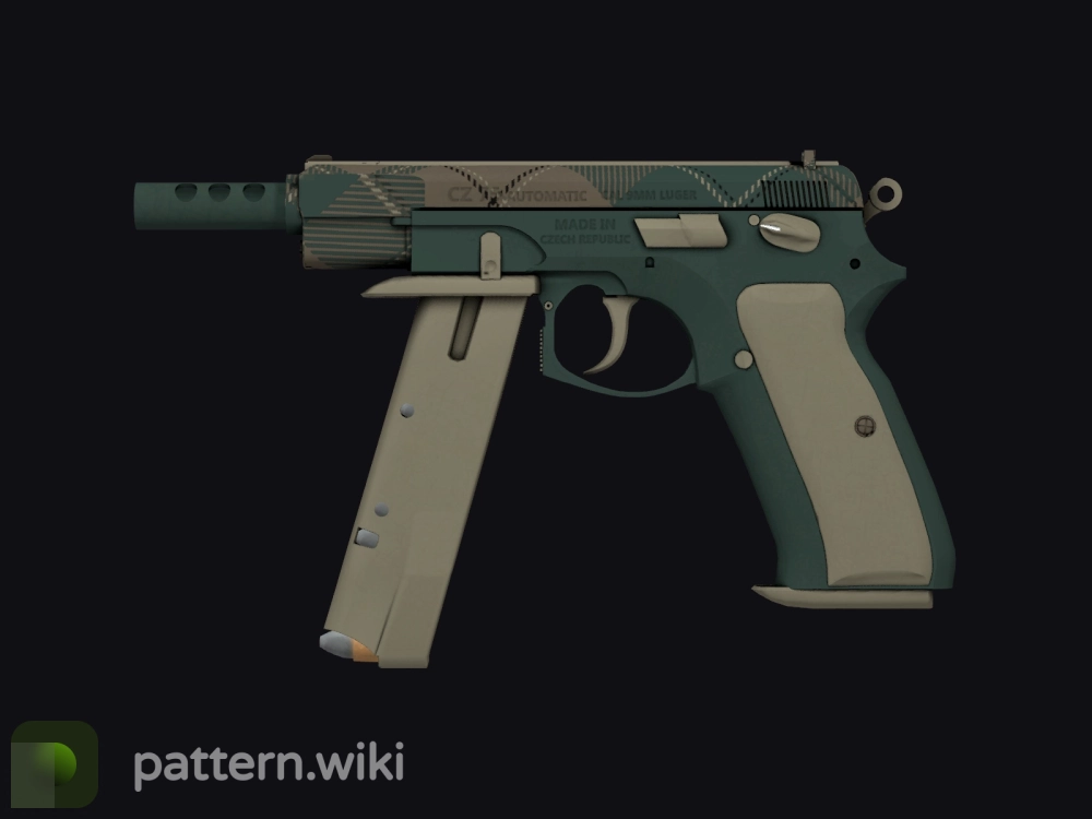 CZ75-Auto Green Plaid seed 165