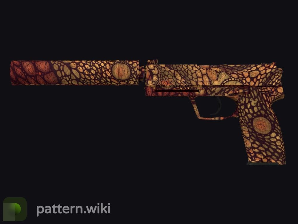 USP-S Orange Anolis seed 666