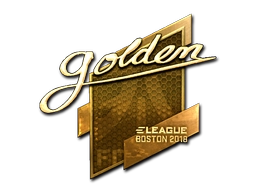 Sticker Golden (Gold) | Boston 2018 preview