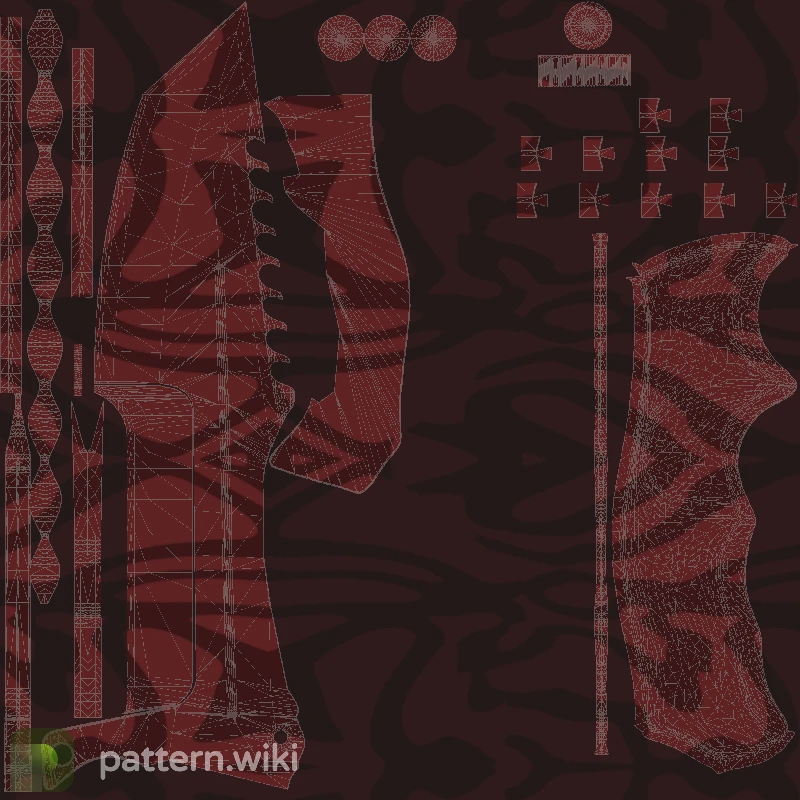 Huntsman Knife Slaughter seed 636 pattern template