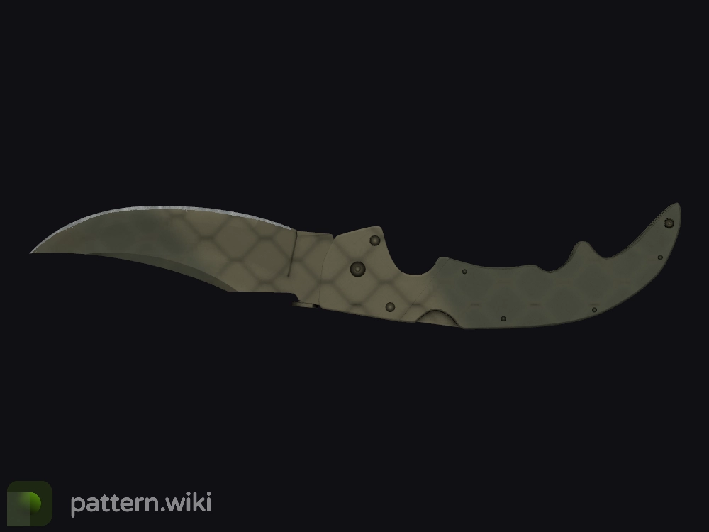 Falchion Knife Safari Mesh seed 713