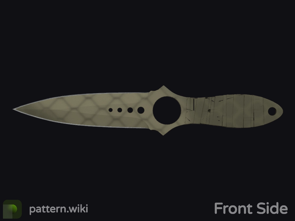 Skeleton Knife Safari Mesh seed 448