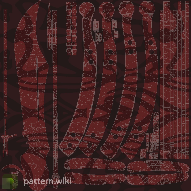 Butterfly Knife Slaughter seed 730 pattern template