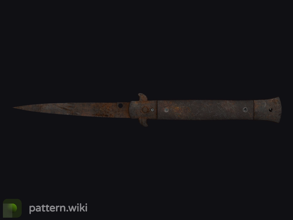 Stiletto Knife Rust Coat seed 109