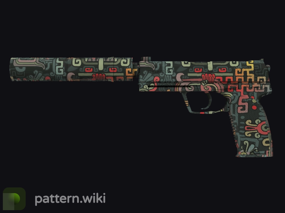 USP-S Ancient Visions seed 968