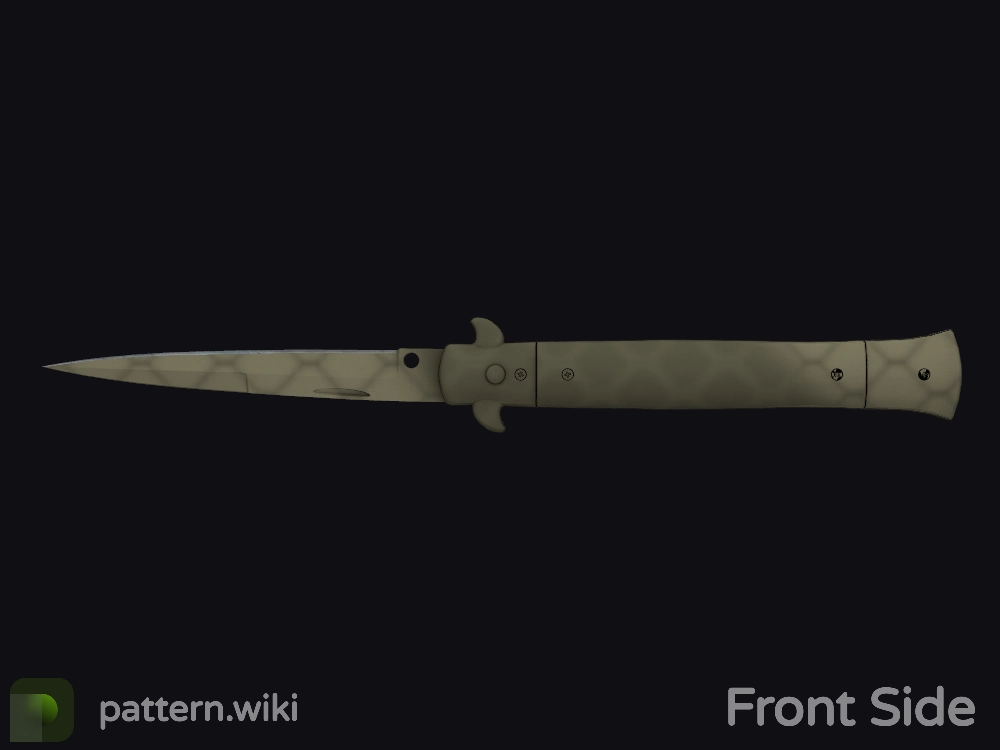 Stiletto Knife Safari Mesh seed 177