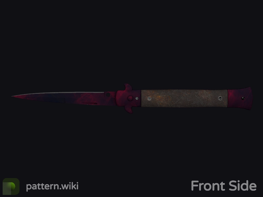 Stiletto Knife Doppler seed 698