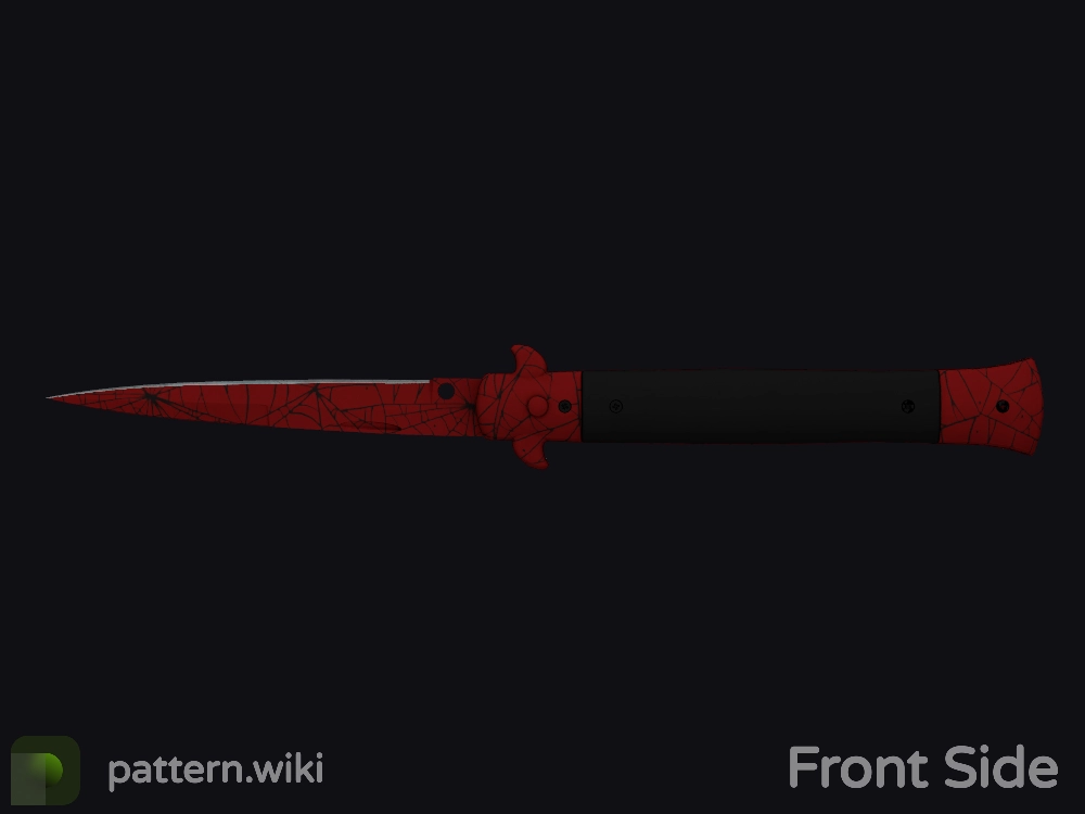 Stiletto Knife Crimson Web seed 611