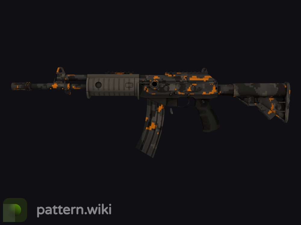 Galil AR Orange DDPAT seed 337