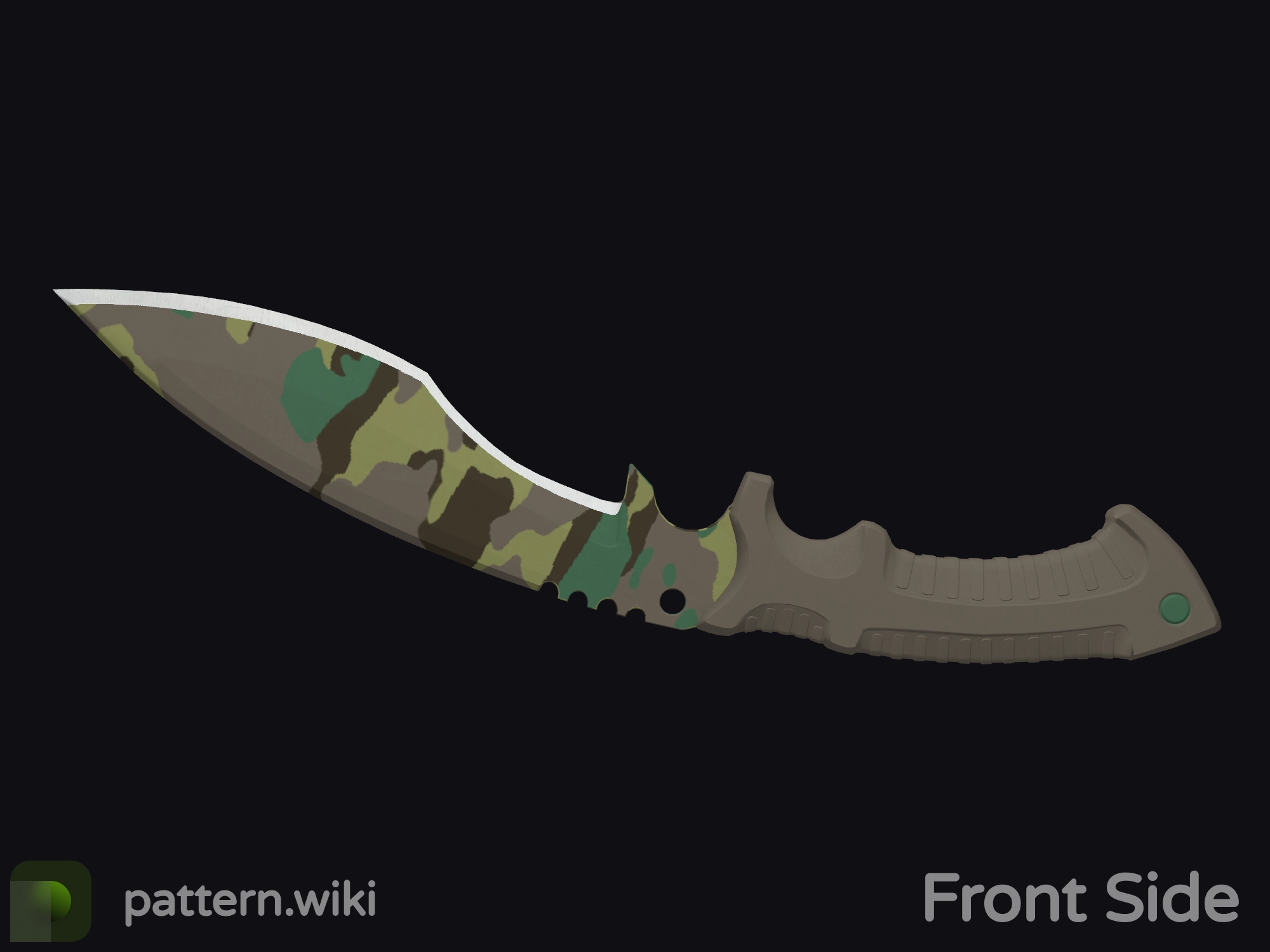 Kukri Knife Boreal Forest seed 615