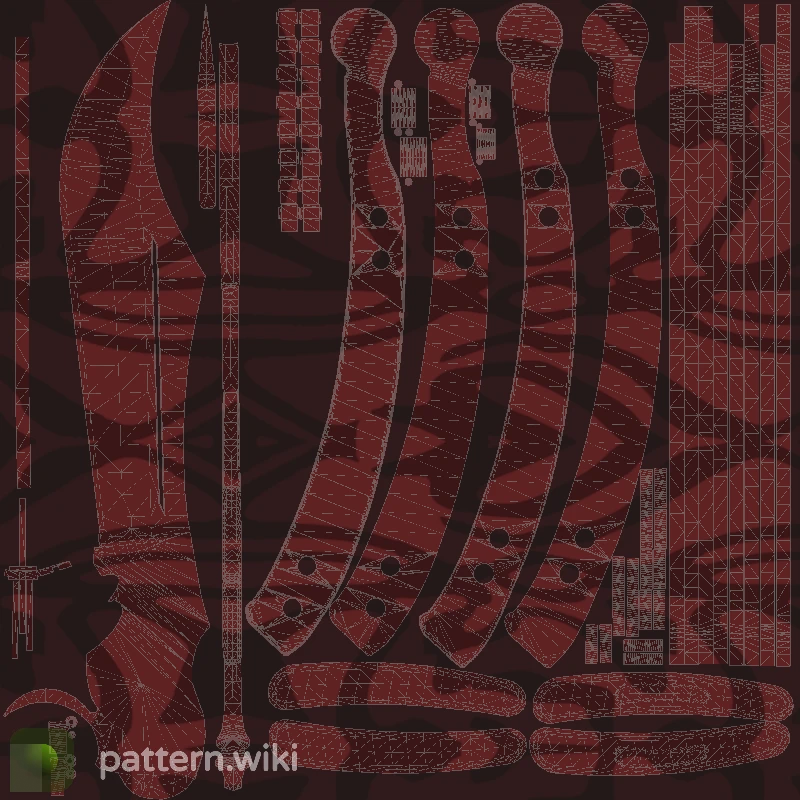 Butterfly Knife Slaughter seed 850 pattern template