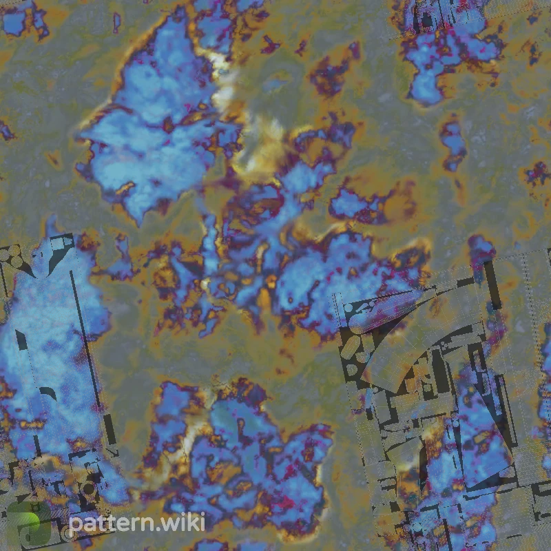 AK-47 Case Hardened seed 955 pattern template