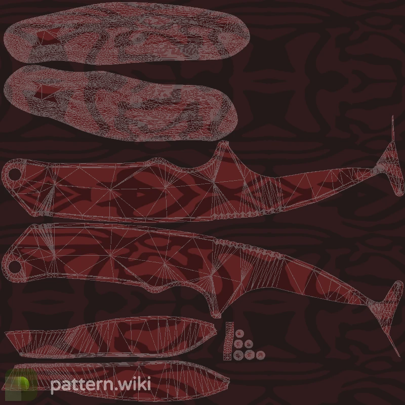 Gut Knife Slaughter seed 573 pattern template