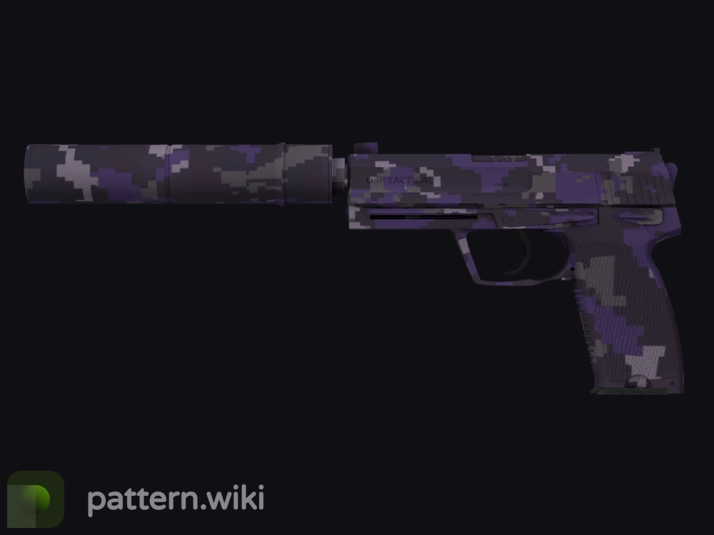 USP-S Purple DDPAT seed 496