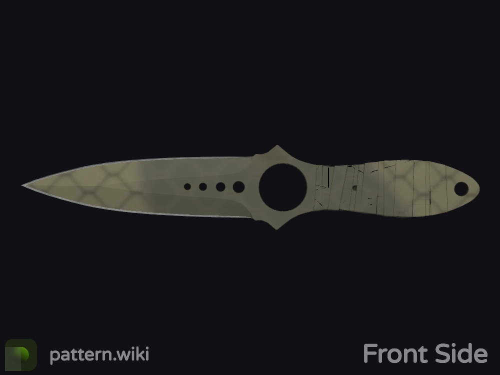 Skeleton Knife Safari Mesh seed 184