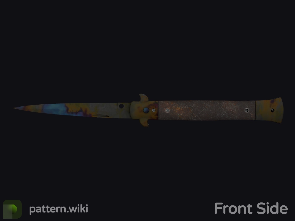 Stiletto Knife Case Hardened seed 121