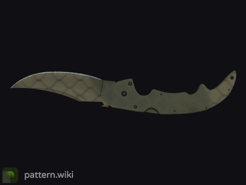 Falchion Knife Safari Mesh seed 728