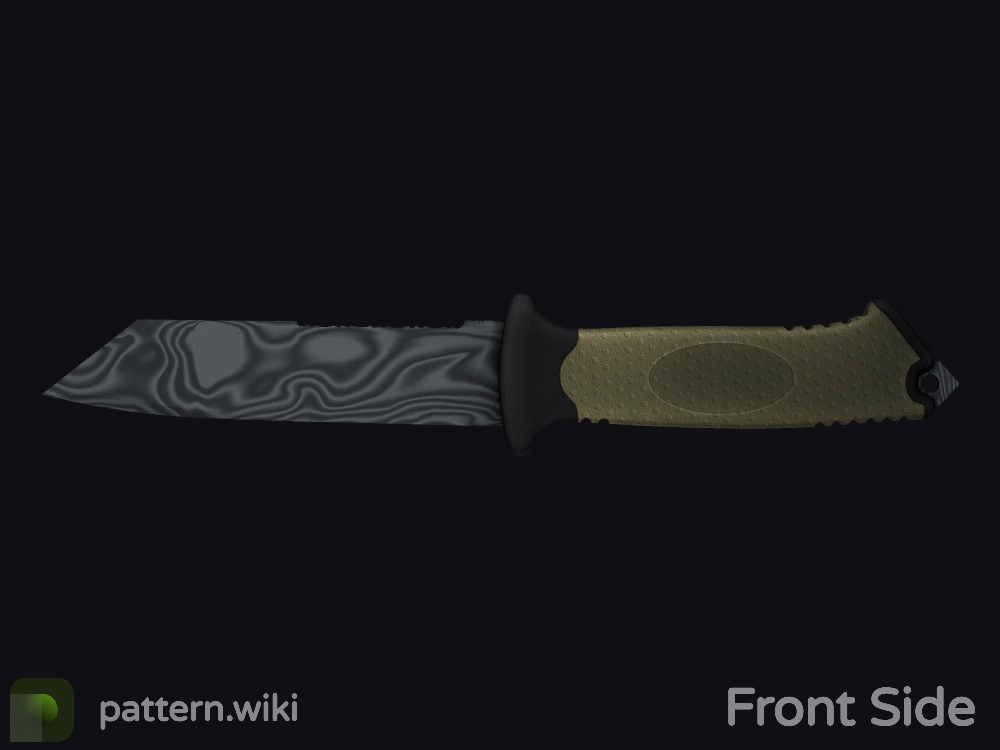 Ursus Knife Damascus Steel seed 452