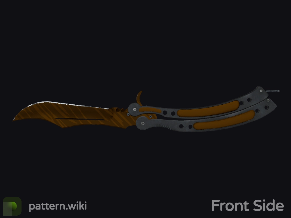 Butterfly Knife Tiger Tooth seed 634