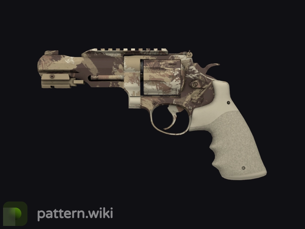 R8 Revolver Desert Brush seed 231