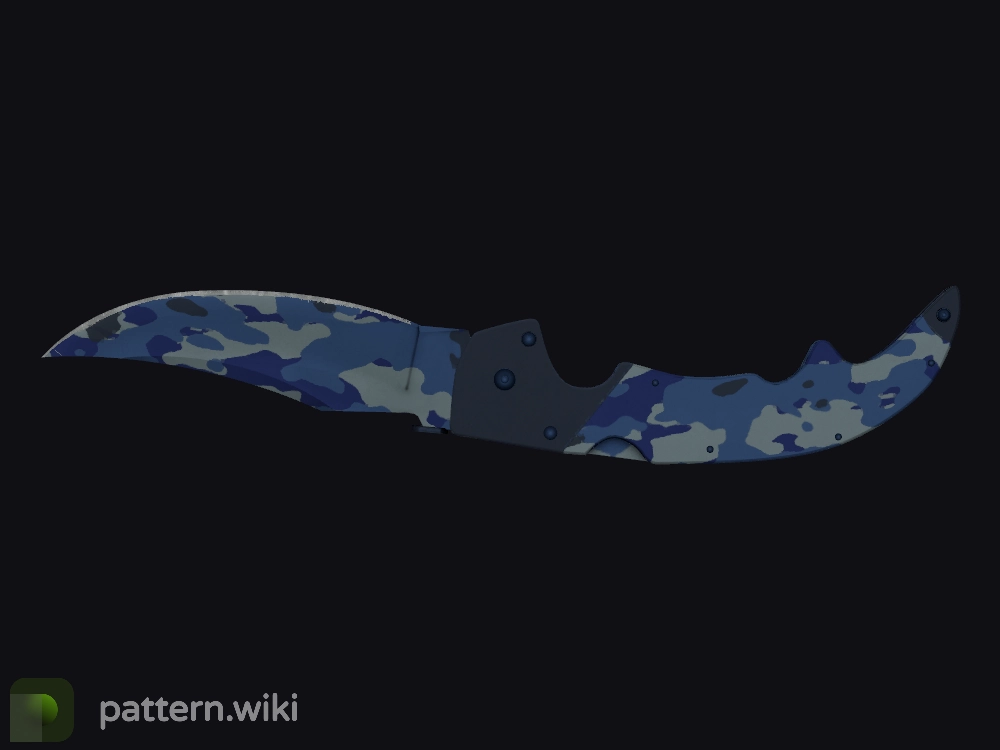 Falchion Knife Bright Water seed 51