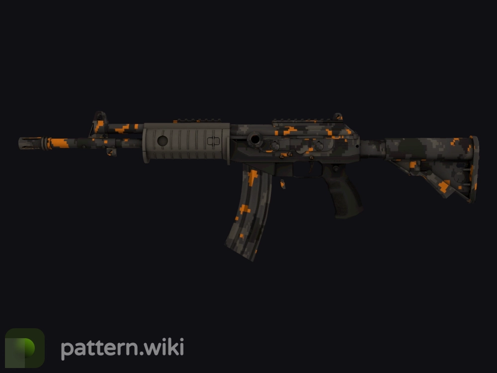 Galil AR Orange DDPAT seed 29