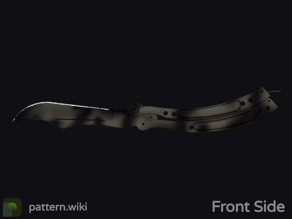 Butterfly Knife Scorched seed 845