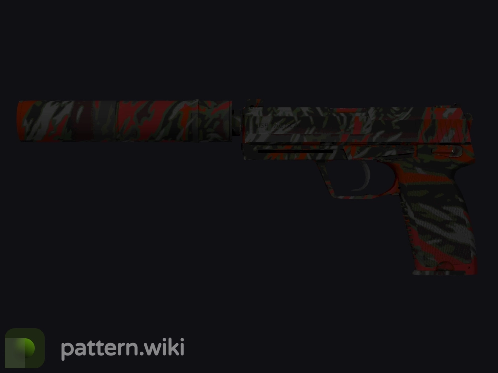 USP-S Blood Tiger seed 918