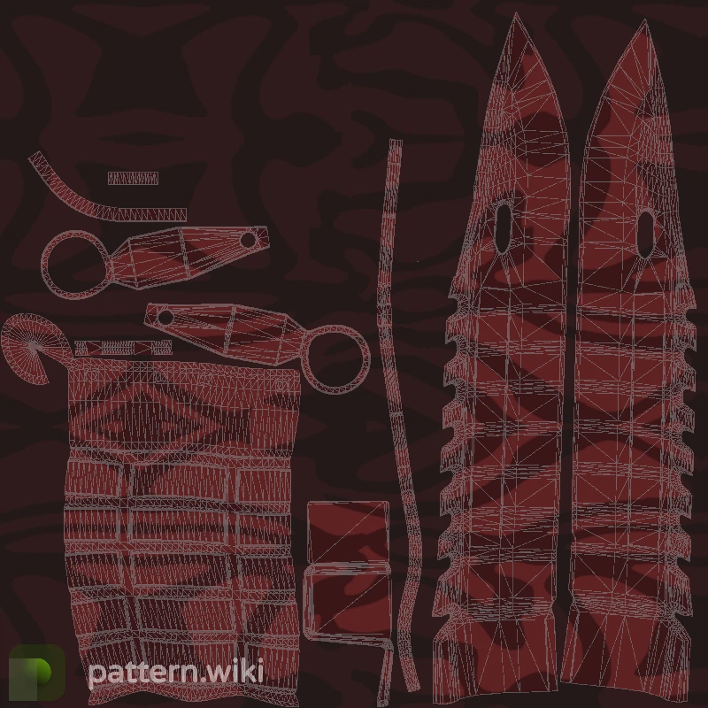 M9 Bayonet Slaughter seed 837 pattern template