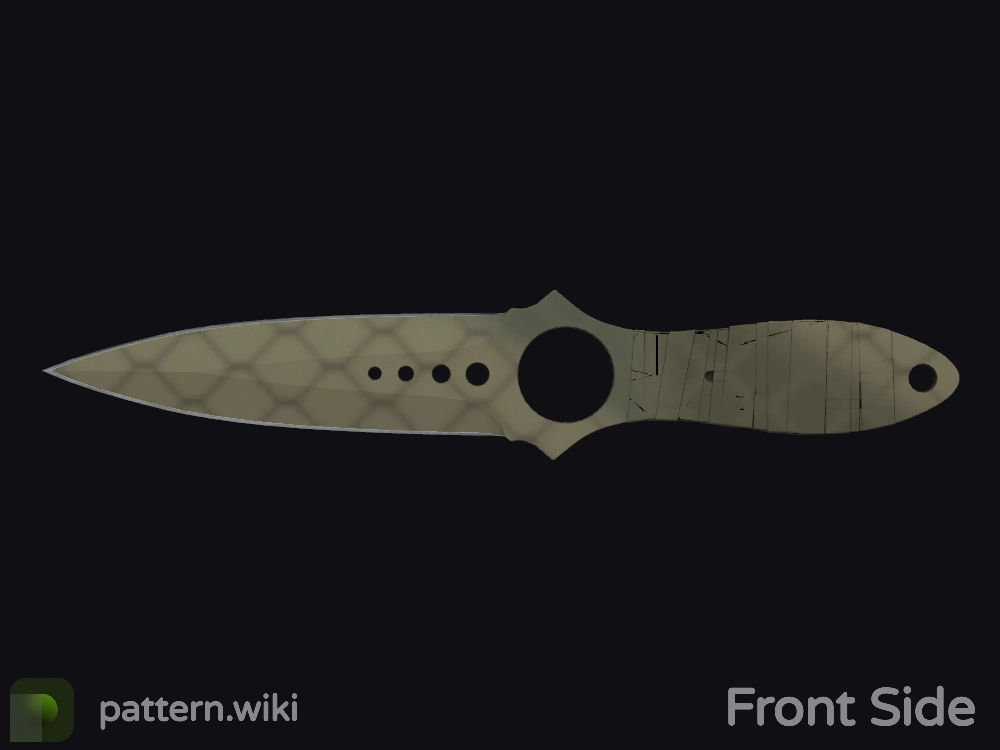 Skeleton Knife Safari Mesh seed 843